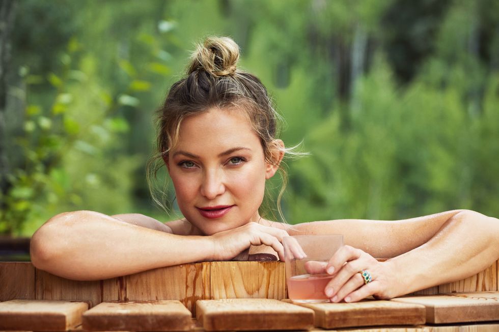 Kate Hudson is Never Without her Sauna